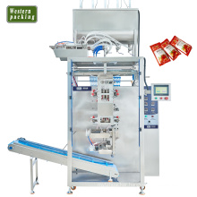 Automatic ketchup sachet packing and filling machine